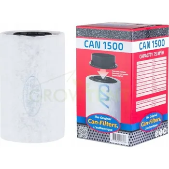 Příslušenství pro digestoř Uhlíkový filtr Can1500 75-100 m3, příruba 100 mm