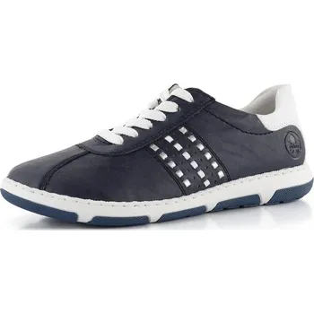 Dámské tenisky Rieker dámské tenisky Pazifik/Silver/Weiss 42408-14 - 43 | P691791