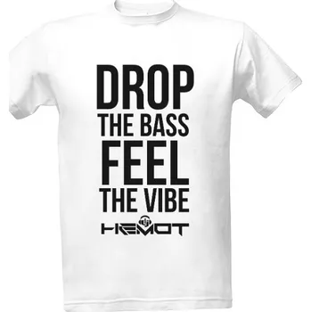 Pánské oblečení Tričko s potiskem DROP THE BASS I pánské