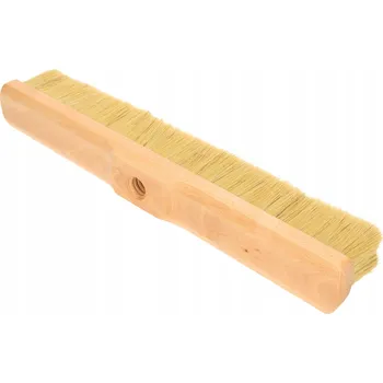 ZAMETACÍ KARTÁČ PŘÍRODNÍ KOŠTĚ ŠTĚTEC 400 MM S TYČÍ