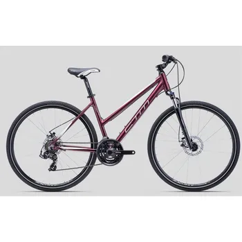 Dámské krosové kolo CTM MAXIMA 2.0 28" 2022 Barva: Vínová, Velikost: M