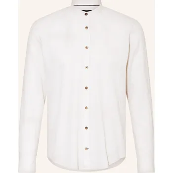 Pánská košile Strokesman's Pánská Košile Regular Fit Se Lnem A Se...