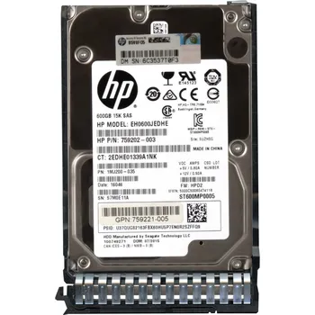 Interní pevný disk HP EH0600JEDHE 600GB 15k SAS 12G 2,5'' 759202-003