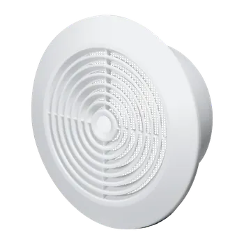 Den Braven Mřížka stropní kruhová Ø 152 / 100 mm bílá