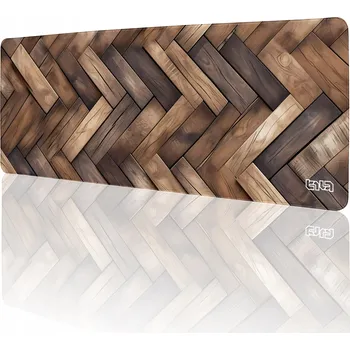 VELKÁ PODLOŽKA POD MYŠ – Dubová Podlaha 80x30 TILT XXL Odolná