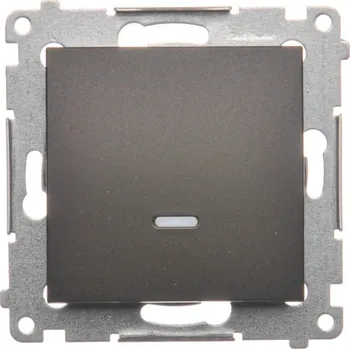 vypínač Schodišťový vypínač Klasik, Zapuštěný Kontakt-simon odstíny hnědé DW6L.01/X/46