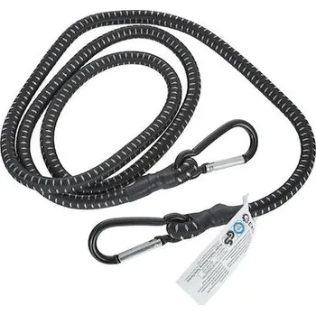 Upínací popruh Guma upínací s karabinami 10mmx150cm GEKO
