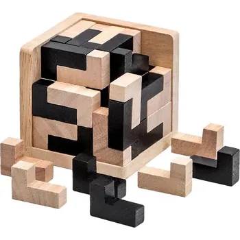 Hlavolam Dřevěný hlavolam - deluxe