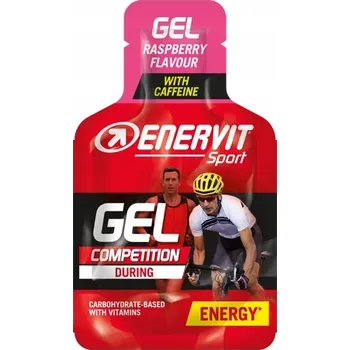 Energetický gel v sáčcích Enervit Energetický gel s malinovou příchutí 25 ml 25 g 1 ks