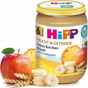 HiPP BIO Ovocná přesnídávka Mix s obilovinami Vit. C B