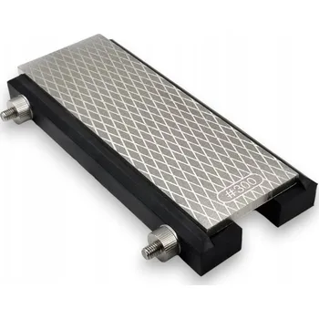 Diamantový brousek 205x70mm oboustranný 300/1000 brousek s gumovou základnou iWoo