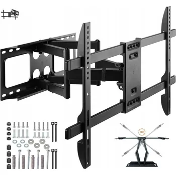 Televizní držák OTOČNÝ NASTAVITELNÝ DRŽÁK NA TELEVIZOR 80 PALCŮ LG na zeď s regulací