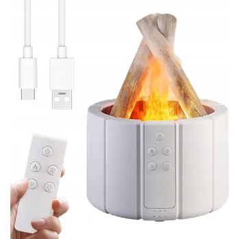 Zvlhčovač vzduchu MODERNÍ ZVLHČOVAČ VZDUCHU LAMPA DÁLKOVÉ OVLÁDÁNÍ DIFUZÉR VŮNĚ