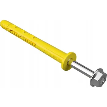 Vrták Rámové hmoždinky s vrutem, průměr 10x80 mm, 25 kusů