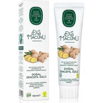 zubní pasta Zubní pasta s přírodním výtažkem ze zázvoru, 90 ml