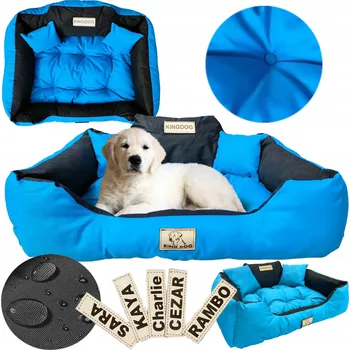 Pelíšek pro psa PELÍŠEK PRO VELKÉHO PSA 130X105 CM KANAPE PERSONALIZOVATELNÉ VODĚODOLNÉ