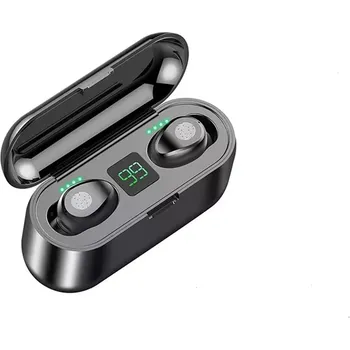 TT-TopTechnology TWS F9 stereo sluchátka pro Xiaomi Redmi Note 9 Pro 5G