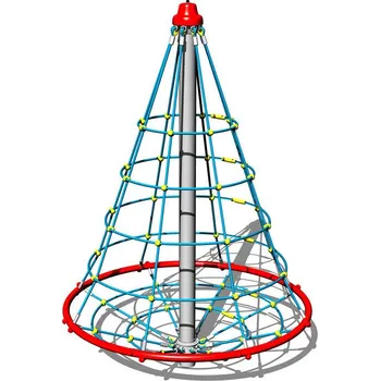 Dětské hřiště Playground System Lanový kolotoč pro veřejná dětská hřiště "Kužel"