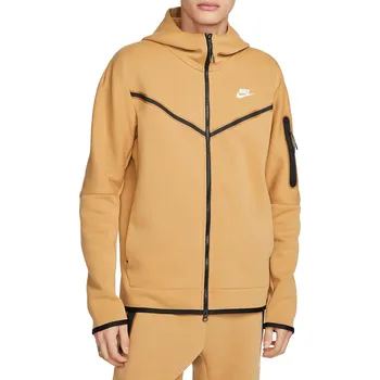 Pánská mikina Mikina s kapucí Nike M NSW TCH FLC HOODIE FZ WR cu4489-722 Velikost L