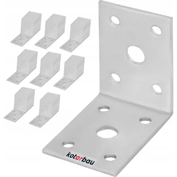 Úhloměr Úhelník spojovací tesařský 50x50x35 nábytkový 100ks