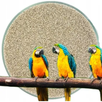 Krmivo pro ptáka Písek pro papoušky a exotické ptactvo 20 kg