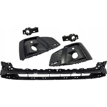 Nárazník MŘÍŽKA NÁRAZNÍKU PŘEDNÍHO, STŘEDOVÁ, S DRŽÁKEM PDC, AUDI A5 8W6 II FL S-LINE