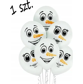 Balónek Balónek Sněhulák SNOWMAN 12" 1 ks mix