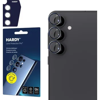 Pouzdro na mobilní telefon 3mk HARDY Lens Protection Pro Black pro Samsung Galaxy S25