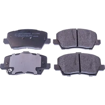 Brzdová destička Sada brzdových destiček, kotoučová brzda DENCKERMANN B111591