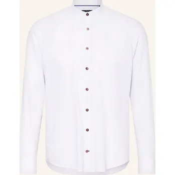 Pánská košile Strokesman's Pánská Košile Regular Fit Se Lnem A Se...