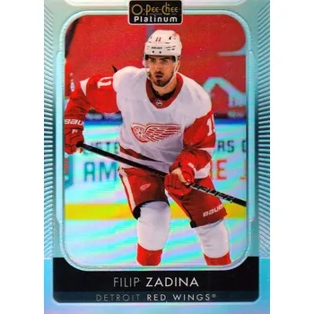 Karetní hra paralel karta FILIP ZADINA 21-22 OPC Platinum Rainbow číslo 145