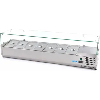 Pultová chladnička 160 cm - vhodná pro 7 x 1/3 GN | Maxima, 09400329