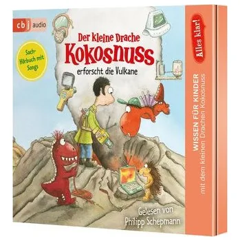 První čtění Alles klar! Der kleine Drache Kokosnuss erforscht die Vulkane - Siegner, Ingo [DE] (2024, CD, cbj audio)