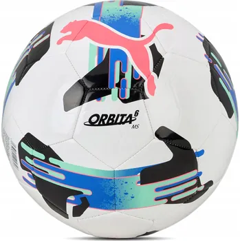 Fotbalový míč Fotbalový míč PUMA Orbita 6 MS puma white/bluemazing/electric r 5