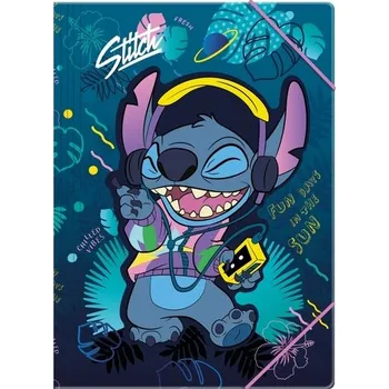 Archivační box Teczka z gumką A3 PP Disney Blue Stitch CoolPack, Patio