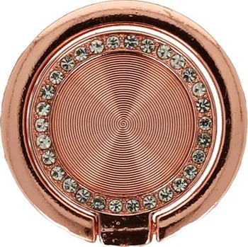 Prsten na mobil ZIRCON růžový