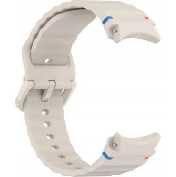 Řemínek na hodinky Řemínek Bestphone pro Samsung, béžový