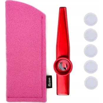 Pouzdro na mobilní telefon SADA! Červené KAZOO Růžové POUZDRO