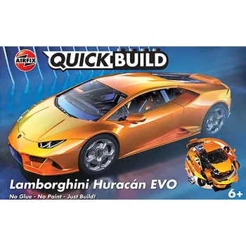 autíčko Airfix Quick Build auto J6058 - Lamborghini Huracan EVO - expresní doprava