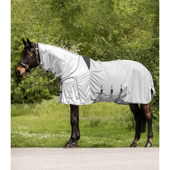 Deka pro koně Deka proti hmyzu ECZEMA Protect Waldhausen, stříbrná/šedá, 145 cm