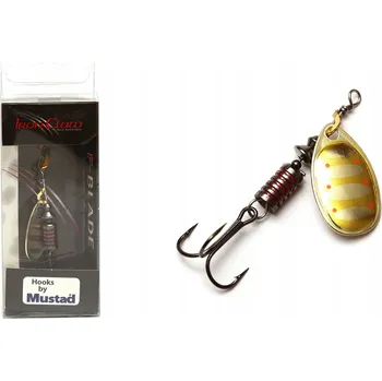 Umělá nástraha Třpytka Iron Claw F-Blade Spinner 7gr GS