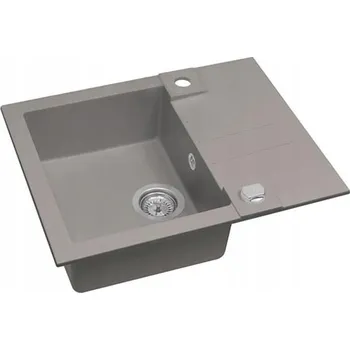 Granitový dřez Jednokomorový dřez Alveus ROCK granit šedý