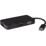 OEM Adaptér DisplayPort - DP + HDMI + DVI + VGA 1080p, 4K*2K kportad16
