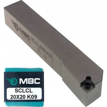 Pracovní nůž Soustružnický Nůž SCLCL 2020 K09 MBC , břitová destička CCMT 09T3