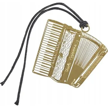 Záložka Kovová záložka do knihy - Akordeon