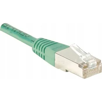 Síťový kabel PATCH KABEL RJ45 CAT 6 F/UTP ZELENÝ 1M