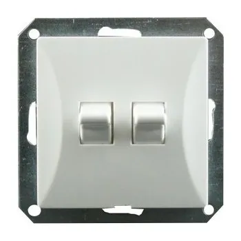 vypínač Žaluziový vypínač Klasický Timex-Elektro bílý WP-10 OpB BI