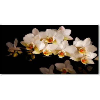 Obraz Panel mezi kuchyňský nábytek Orchidej 140x70 + LEPIDLO