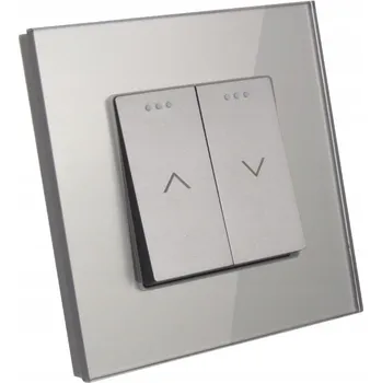 vypínač Žaluziový vypínač Klasyczny Bline, odstíny šedé KP-1600016