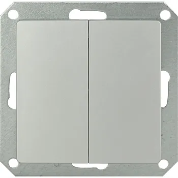 vypínač Žaluziový vypínač pod omítku Timex-Elektro stříbrný WP-10 Z Pr